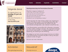 Tablet Screenshot of hetpenninckshuis.nl